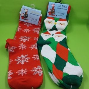 Le Prive Christmas Fashion Socks